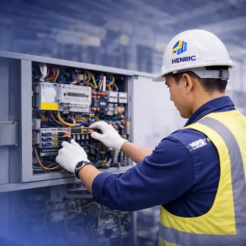 งานซ่อมและปรับปรุงระบบไฟฟ้าอาคารและธุรกิจ เพื่อเพิ่มความปลอดภัยและรองรับการใช้งาน โดยทีมงาน Henric Engineering
