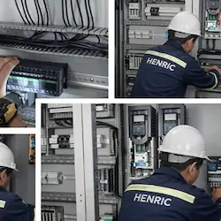 งานประกอบตู้คอนโทรลระบบไฟฟ้าโรงงานอุตสาหกรรม โดยทีมงาน Henric Engineering