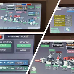 งานอัปเกรด HMI ระบบควบคุมเครื่องจักรในโรงงานอุตสาหกรรม โดยทีมงาน Henric Engineering