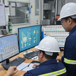 งานอัปเกรดระบบ SCADA ร่วมกับ PLC และ HMI สำหรับควบคุมและมอนิเตอร์การทำงานในโรงงานอุตสาหกรรม โดยทีมงาน Henric Engineering
