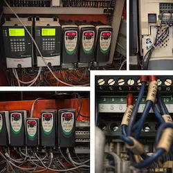 งานเปลี่ยนอินเวอร์เตอร์ (VFD) ระบบไฟฟ้าโรงงานอุตสาหกรรม โดยทีมงาน Henric Engineering